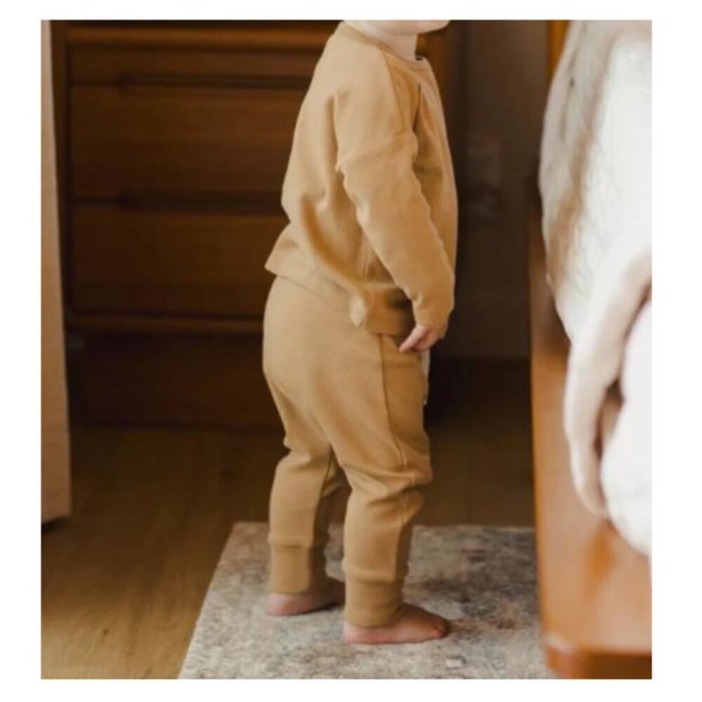 QUINCY MAE Baby Golden Drawstring Pant Size 6-12 M